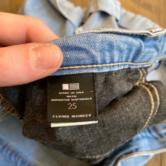 Flying Monkey Jean Shorts. SUPER Rare!!! - Picture 3 of 6